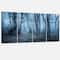 Designart - Spring Foggy Forest Trees - Landscape Photography Canvas Print